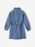 Denim Dress for Girls medium blue 