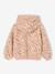 Hooded Sherpa Sweatshirt for Girls ecru+rosy 
