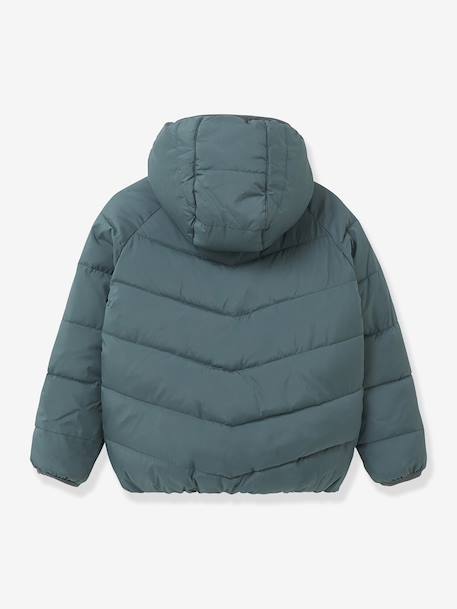 Reversible Lightweight Jacket for Girls, CYRILLUS green 