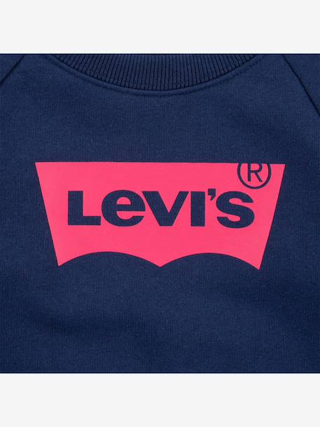 Round Neckline Batwing Sweatshirt, LEVI'S® navy blue 