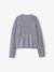 Fluffy Knit Christmas Jumper with Silvery Effect for Girls, JONEN silver 