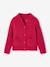 Bouclé Cardigan for Girls fuchsia 