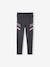 Technical Sports Leggings with Side Stripes anthracite 
