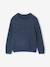 Cable Knit Jumper for Boys deep blue 
