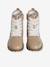 Ankle Boots with Laces & Zip for Children, Designed for Autonomy nude pink 