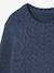 Cable Knit Jumper for Boys deep blue 
