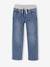 Indestructible relaxed straight jeans easy to pull on for boys denim grey+double stone+stone 