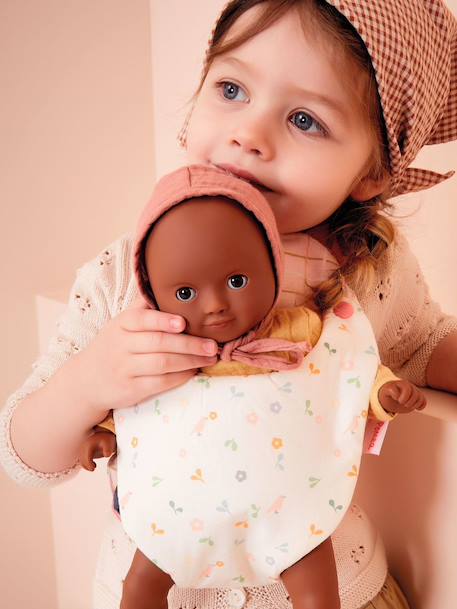 Baby Carrier - DJECO brown+rose 
