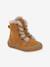 Children's MINNI SUEDE LACES FRODDO boots caramel+old rose 