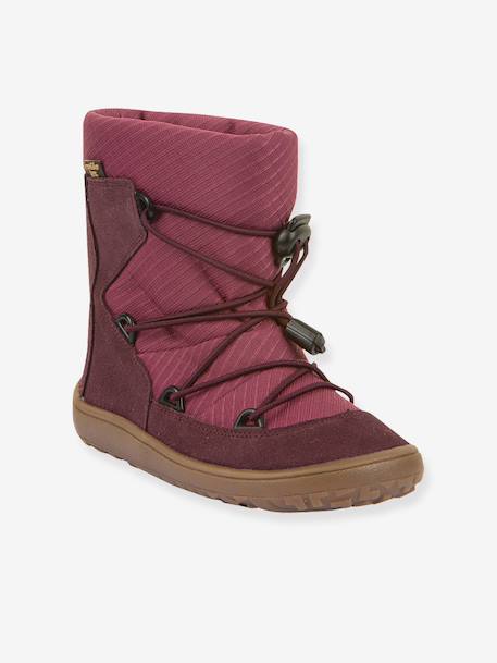 Barefoot TEX TRACK WOOL FRODDO boots for children blue+bordeaux red+grey+petrol blue 