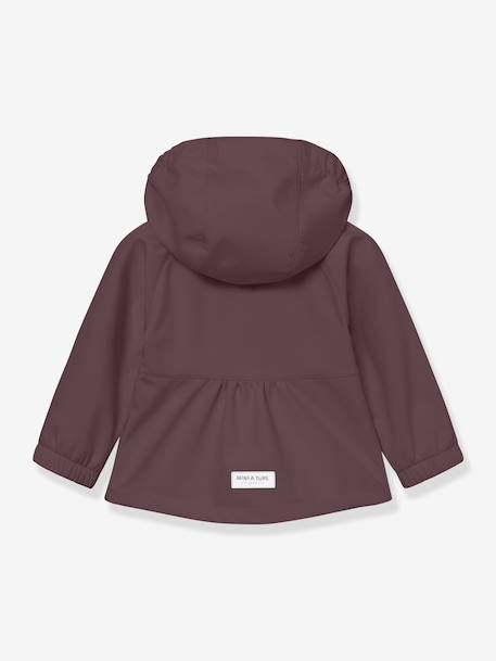Girl's MATBRIDDI softshell jacket MINI A TURE deep blue+plum 