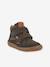 Barefoot TEX WOOL FRODDO children's boots blue+slate grey 