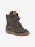 Barefoot TEX WINTER FRODDO children's winter boots black+bordeaux red+night blue+olive+slate grey 