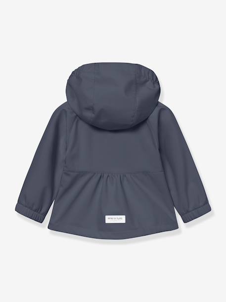 Girl's MATBRIDDI softshell jacket MINI A TURE deep blue+plum 