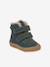 Girls' MINNI SUEDE FRODDO boots fuchsia+old rose+petrol blue 