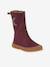 Girls PULSE TEX STAR BOOTS WOOL FRODDO boots black+bordeaux red 
