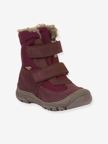 LINZ WOOL TEX HIGH FRODDO children's boots black+bordeaux red+night blue+olive 