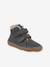 Barefoot boots for children BAREFOOT WINTER FURRY FRODDO bordeaux red+night blue 