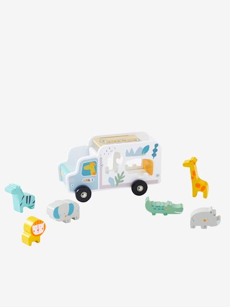 Truck Shape Sorter, Jungle - Wood FSC® Certified Multi 