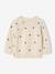 Jumper with Embroidered Little Hearts for Newborns ecru 