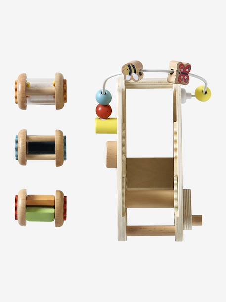 Rattle Slide in FSC® Wood, LES 4 SAISONS wood 