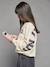University Sweatshirt with Letters on the Back ecru 