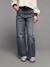 Wide-Leg Carpenter Trousers for Girls, JONEN deep blue+denim grey+medium blue 