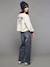 Wide-Leg Carpenter Trousers for Girls, JONEN deep blue+denim grey+medium blue 