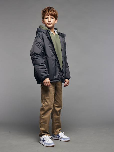 Sherpa-Lined Windcheater, JONEN anthracite 