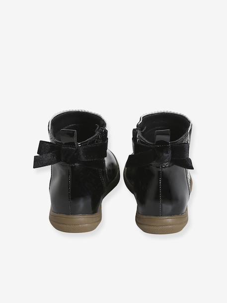 Boots with Zip for Girls, Designed for Autonomy anthracite+black+brown 