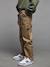 Loose Canvas Trousers JONEN cappuccino 