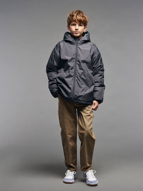 Sherpa-Lined Windcheater, JONEN anthracite 