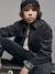 Reversible Flannel & Velour Shirt for Boys, JONEN anthracite 