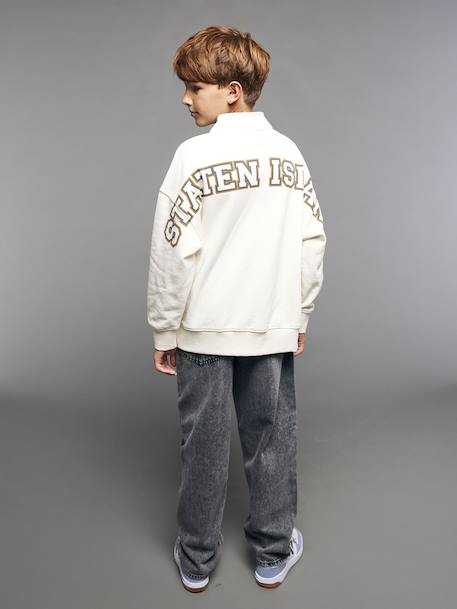 Trucker Sweatshirt for Boys, Jonen ecru 
