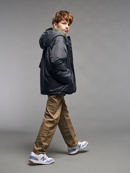 Sherpa-Lined Windcheater, JONEN anthracite 
