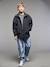Long-Sleeved Sherpa Sweatshirt for Boys, JONEN anthracite 