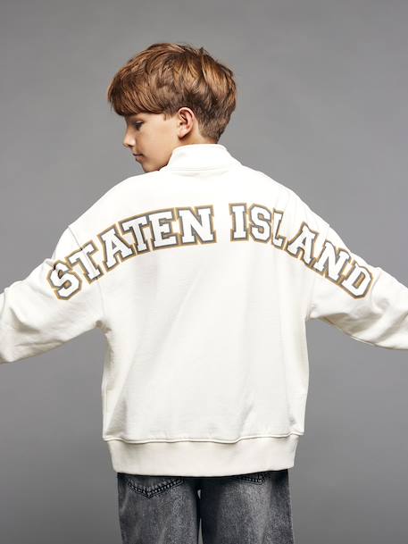 Trucker Sweatshirt for Boys, Jonen ecru 