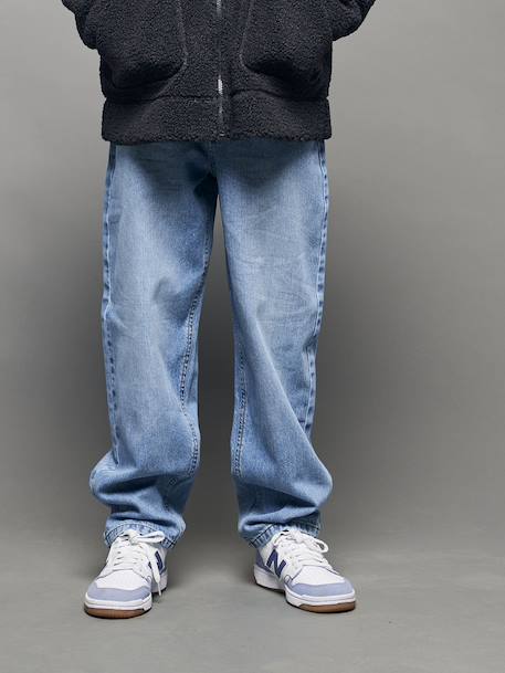 Loose Fit Jeans for Boys, JONEN brut denim+denim grey+double stone 