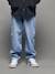 Loose Fit Jeans for Boys, JONEN brut denim+denim grey+double stone 