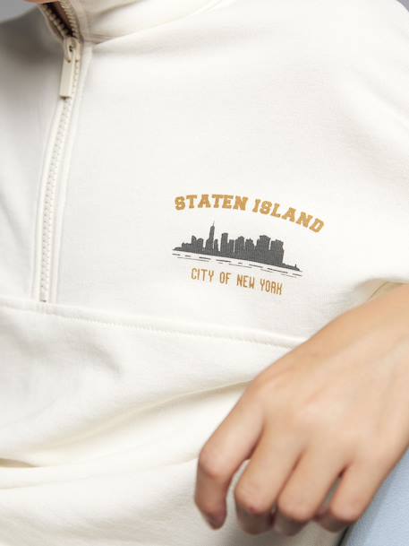 Trucker Sweatshirt for Boys, Jonen ecru 