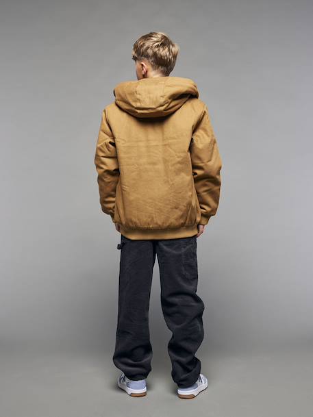 Canvas Jacket, JONEN caramel+slate grey 