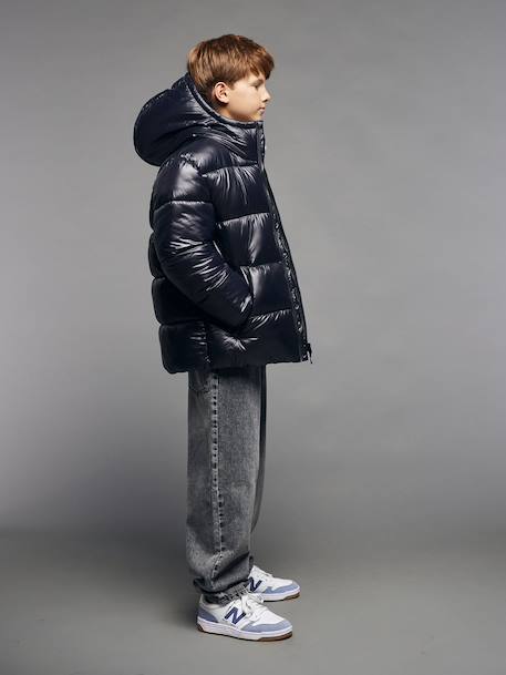 Lightweight Puffer Jacket, JONEN anthracite+slate grey 