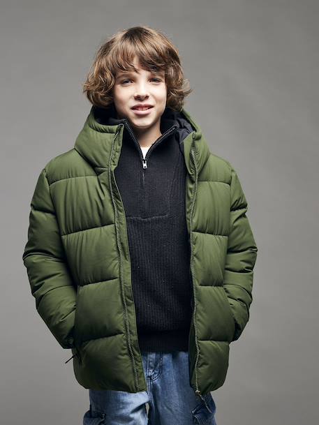 Lightweight Puffer Jacket, JONEN anthracite+khaki+slate grey 
