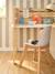 Scandinavian design nursery chair rose+white 