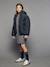 Lightweight Hooded Jacket for Girls, JONEN black 