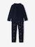 Disney® LILO & STITCH girls' velvet pyjamas navy blue 