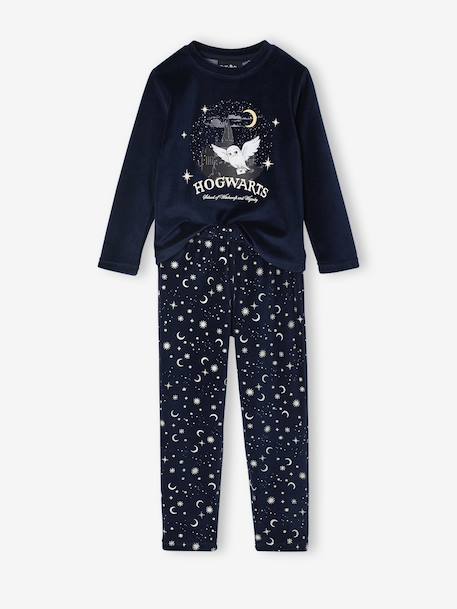 Harry Potter® girls' pyjamas in velvet navy blue 