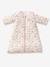 Baby sleeping bag with detachable long sleeves, ENCHANTED RABBIT printed white 