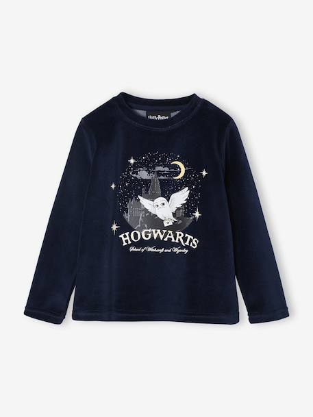 Harry Potter® girls' pyjamas in velvet navy blue 