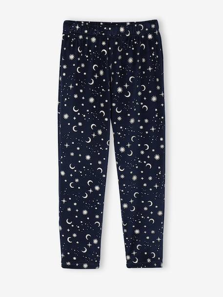 Harry Potter® girls' pyjamas in velvet navy blue 